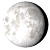 Waning Gibbous, 17 days, 10 hours, 13 minutes in cycle