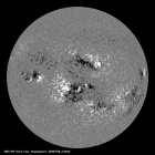 Latest SDO/HMI Magnetogram image of the Sun