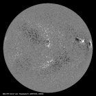 Latest SDO/HMI Magnetogram image of the Sun
