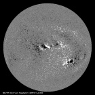 Latest SDO/HMI Magnetogram image of the Sun