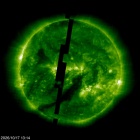 SOHO EIT 195 image of the sun