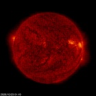 SOHO EIT 304 image of the sun